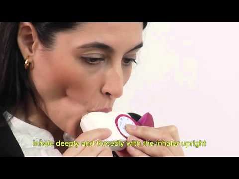 Utilización del inhalador Nexthaler