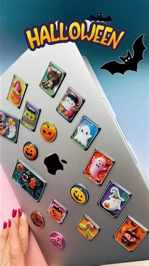 3D Halloween stickers 🎃👻