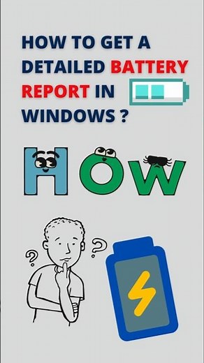 How to generate Battery Report in Windows?