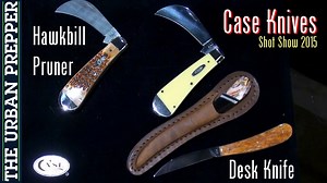 Case hawkbill pruner and desk knife tested for survival use
