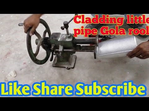 how to install piping cover cladding aluminium