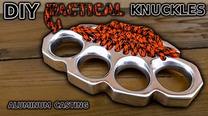 Create your own aluminum knuckles