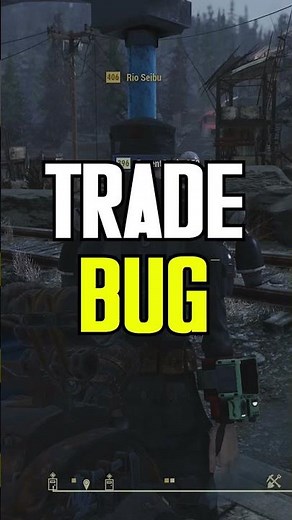 Easily Fix the Trade Bug in Fallout 76 #Shorts