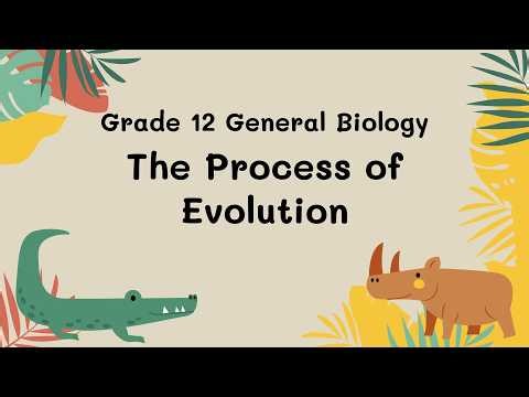 GENBIO 13 The Process of Evolution