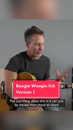 Boogie Woogie Guitar Lick Tutorial