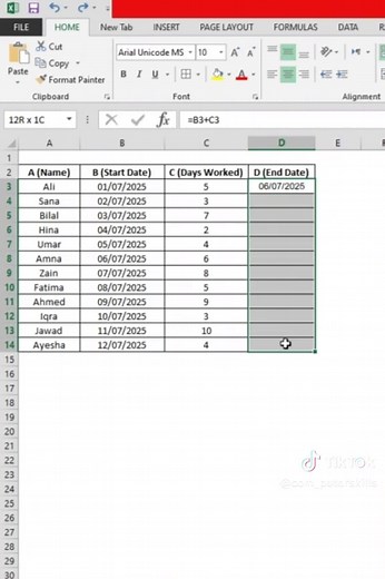 3 Easy Ways to Fill Down in Excel (Auto-Fill Tricks!) Learn 3 fast and easy ways to fill down formulas or values in Excel: Drag the fill handle Double-click for automatic fill Use the Ctrl D shortcut These tricks will save you time and make your Excel work faster! #ExcelTips #AutoFill #ExcelShortcuts #CtrlD #FillHandle #ExcelHacks #ExcelTricks #ExcelShorts #LearnExcel #officetips #creatorsearchinsights #computerskills #moeenbalouch #fyp