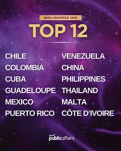 QUEENS IN THE TOP 12 Meet the Top 12 finalists of Miss Universe 2025! Congratulations to all 12 stunning queens! 👑 | GMA Public Affairs