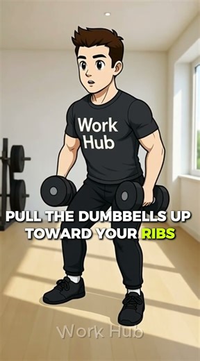 “Back Workout Tutorial | Simple Dumbbell Row for Beginners”