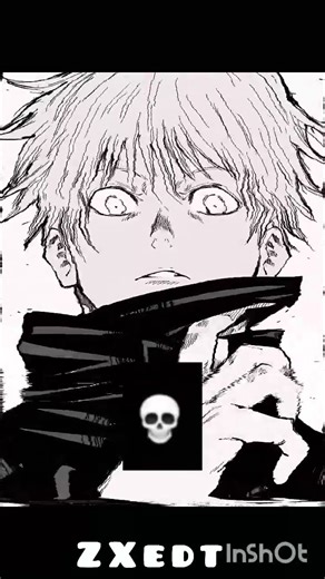 gojo troll face edit 💀#gojo #sukuna #anime #jjk