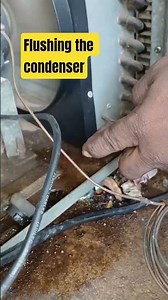 Flushing AC Condenser Like a Pro | Full Cleaning Guide by Gacool Technical Company