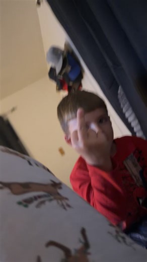 My son always farts on me so I got him back #fyp #dadtok #toddlertok #fart