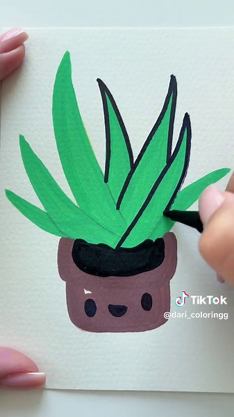 Aloe Vera Coloring Techniques for Relaxation