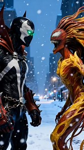 Spawn x Scream: Ultimate Symbiote Fusion 💫 #screamsymbiote #spawn #venom #fusion #marvelai | Visual AI