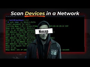 How Hackers find IP of Devices in a Network | Nmap - Kali Linux