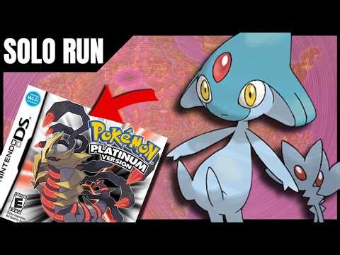 Pokemon Platinum: Azelf Only Solo Run
