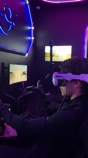Experience racing in full immersion with our VR Car Simulator. Feel every turn. Every drift. Every heartbeat. 🏁 Available now at GameBazaar – Dubai’s premium gaming café in Jumeirah 3. 🎮 High-end Gaming PCs 🎮 PS5 Stations 🏎 Professional VR Racing Simulators 🎱 Billiards ⚽️ Air Hockey & Foosball 🏆 Weekly Tournaments with Cash Prize Pools 🍕 Food & Drinks Available #cars #car #vr #fyp #gaming Open daily until late. This isn’t just gaming. It’s the full experience.