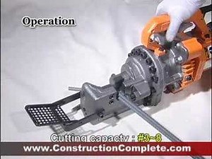 Hydraulic Electric Rebar Cutter