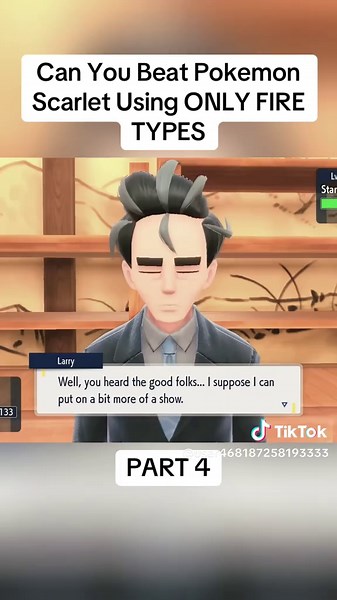 Can You Beat Pokemon Scarlet Using ONLY FIRE TYPES - PART 4 #pokemon #scarlet #firetype #fyp #trending