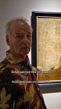 Bill Murray y el "Perro semihundido" de Goya: "Te hace sentir un ser humano"