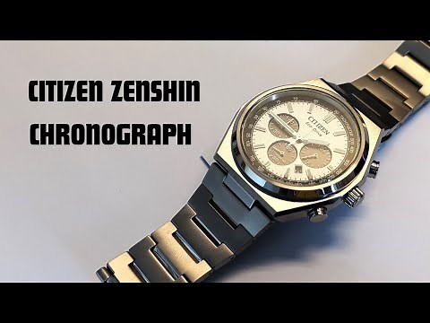 Watch review of the CITIZEN FORZA ZENSHIN TITANIUM CHRONOGRAPH!!