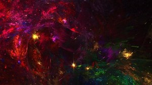 Colorful Abstract Fractal Background Seamless Loop