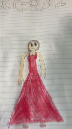 Day 32 of Drawing 1 SCP Every Day: SCP-032 #scp #scpfoundation #scp032 #drawing #sketching #art