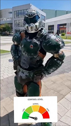 둠,마스터치프 코스프레 아그네스 타키온 밈 Agnes Tachyon,/Cortisol Spike 스파이크#DoomSlayer#코스프레#MasterChief#AgnesTachyon