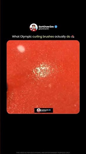 Why Curling Players Sweep the Ice So Fast 🥌😳