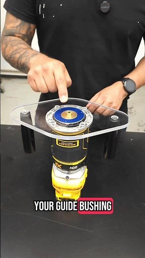Guide Bushing Adapter COMING SOON! #woodworkingtools