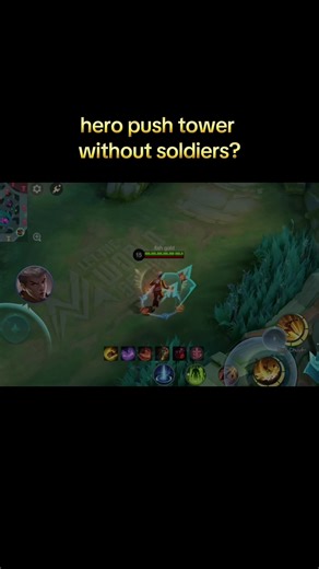 Hero Push Tower Strategies in MLBB Without Soldiers