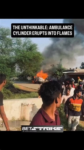 BoomBlastExplosion on Instagram: "🤯 A vehicle built to save lives became the threat. The onboard medical cylinder — oxygen or another high-pressure gas — didn’t just leak… it suffered a catastrophic failure. This wasn’t a fire. 🔥 It was a compressed-gas detonation, where extreme pressure converted into pure destructive force — ripping through metal and turning the interior into an inferno in seconds. With medical gas systems, one missed step — a loose valve, contaminated regulator, improper st