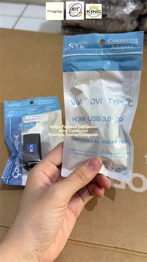 Barrel RJ45 Connector Adapter Kabel LAN (non-waterproof) merek NYK - Female to Female untuk sambungan kabel LAN - Harga terjangkau & plug and play - Memperpanjang Kabel LAN Tanpa Crimp Ulang - Desain simple dan kecil jadi ringkas Hidup Lebih Mudah Tanpa Perlu Crimping Ulang 💁🏻‍♀️#CapCut