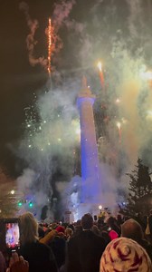 5.2K views · 211 reactions | And just like that, the Mount Vernon Monument is lit!  Happy Holidays, Baltimore! | Visit Baltimore | Facebook