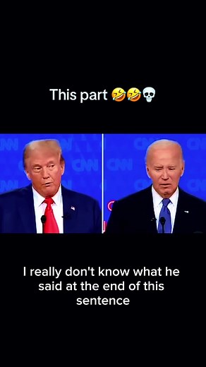 Hilarious Trump vs Biden Debate 2024 😂 #comedy #trumpvsbiden