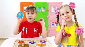 566K views · 5.8K reactions | Diana and Roma Logic Games and Activities Collection of educational videos for children.mp4 | Hold 1 | Facebook
