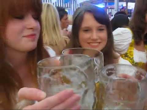 really drunk girl at Hopfenfest - part 2