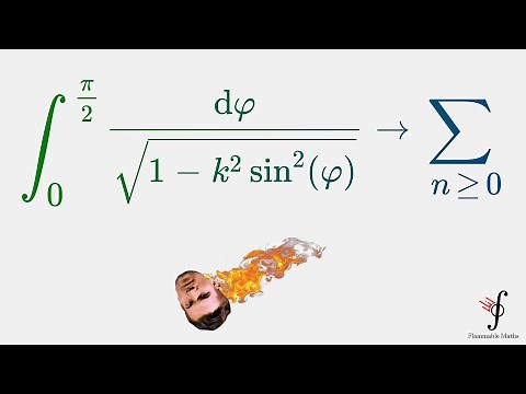 Complete Elliptic Integral of the 1st Kind - Its Amazing Series Representation!