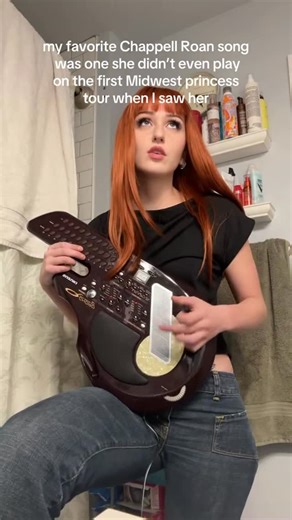 Syd Rosalee on Instagram: "Screaming in my bathroom bc this Chappell Roan song is so awesome and underrated - - - - - - - - - - - - - - - - - - - - #chappellroan #midwestprincess #sydrosalee #omnichord #cover"