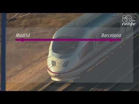 Ave Madrid-Barcelona desde 25 euros