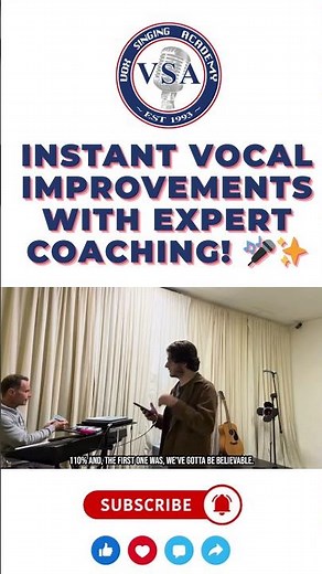 Instant Vocal Improvements with Expert Coaching!
