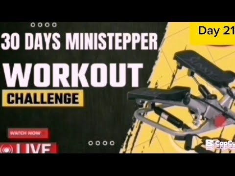 🔥 30 Days Mini Stepper Workout Challenge | Burn Fat Fast, Tone Legs & Get Fit at Home! 💪