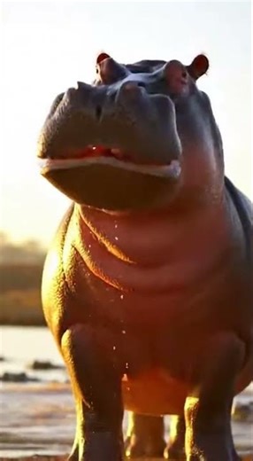 The Boldest Move Leopard vs Giant Hippo!