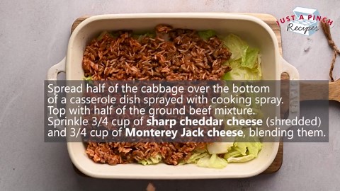 Cabbage Roll Casserole - everything you love about cabbage rolls, but way easier!