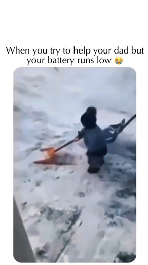 trend mintz on Instagram: "The post features a hilarious clip of a 14-month-old toddler bundled in winter gear attempting to shovel snow, only to suddenly freeze mid-motion in a bent-over posture, perfectly mimicking a video game character experiencing a technical error or "glitch," garnering 1.1 million views for its perfect comedic timing. Posted two months ago on a viral entertainment feed, the clip amassed over 105,240 likes, sparking a wave of tech-humor in the comments where users universa