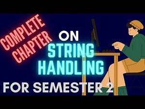 STRING HANDLING | COMPLETE CHAPTER | ICSE | CLASS 10
