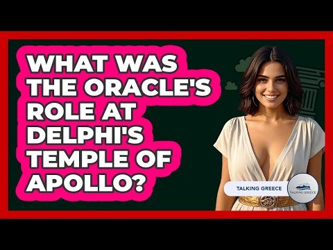 What Was The Oracle's Role At Delphi's Temple Of Apollo?
