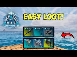 Genesis 1 BEST Loot & Hexagons Farm! | ARK Survival Ascended