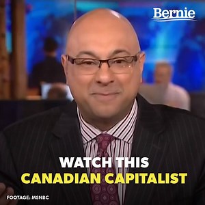 Watch this Canadian capitalist make the case for why the free market doesn't work for health care. | Bernie Sanders