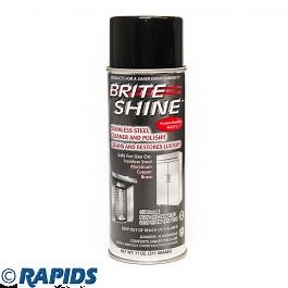 Brite Shine Commercial Stainless Steel Cleaner, Food Grade 11 oz Can