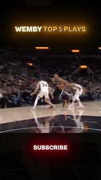 Victor Wembanyama's Top 5 Most UNREAL Plays (Number 1 is WILD!) #shorts #viral #funny #nba